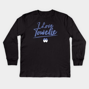 I Love Towelie Kids Long Sleeve T-Shirt